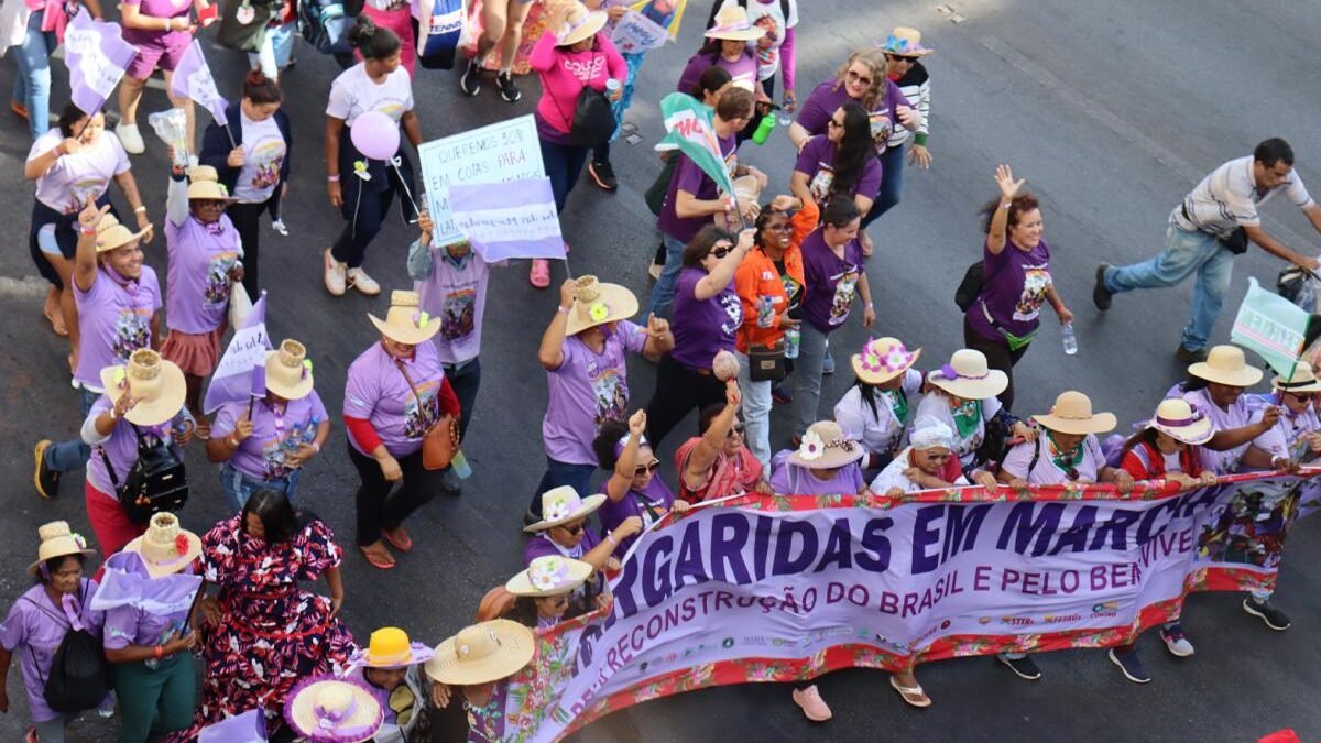 7ª Marcha das Margaridas reúne em Brasília mais de 100 mil pessoas – CRB Nacional